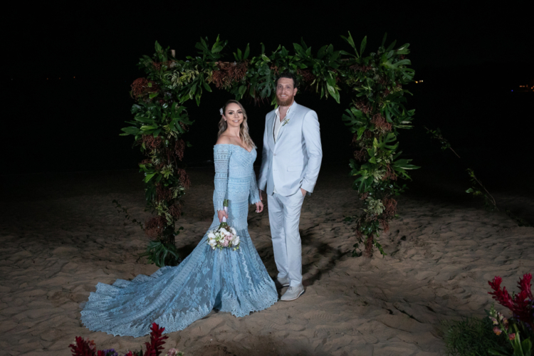 Noelle e Rodrigo | Casamento pé na areia em Ilhabela