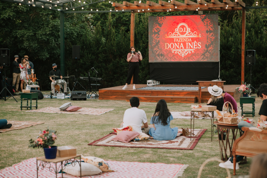 Cine Noiva Ansiosa - Evento para Noivas na Fazenda Dona Inês