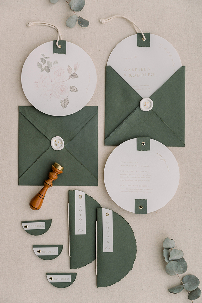 Inspire-se com a Galliari Design | Papelaria de casamento artesanal