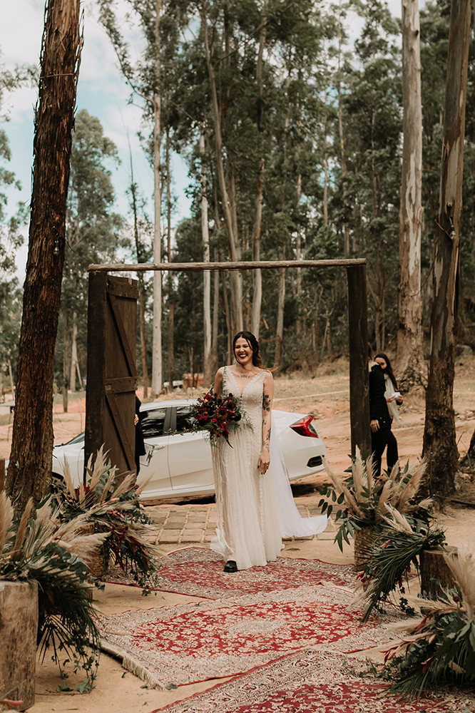 Jéssica e Natan | Um lindo casamento na floresta