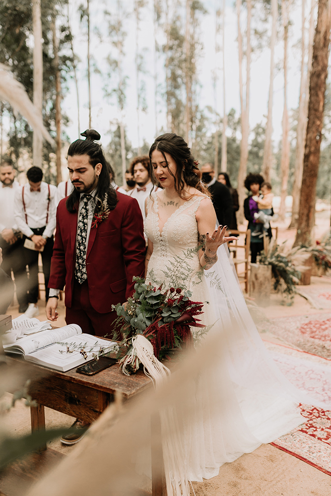 Jéssica e Natan | Um lindo casamento na floresta