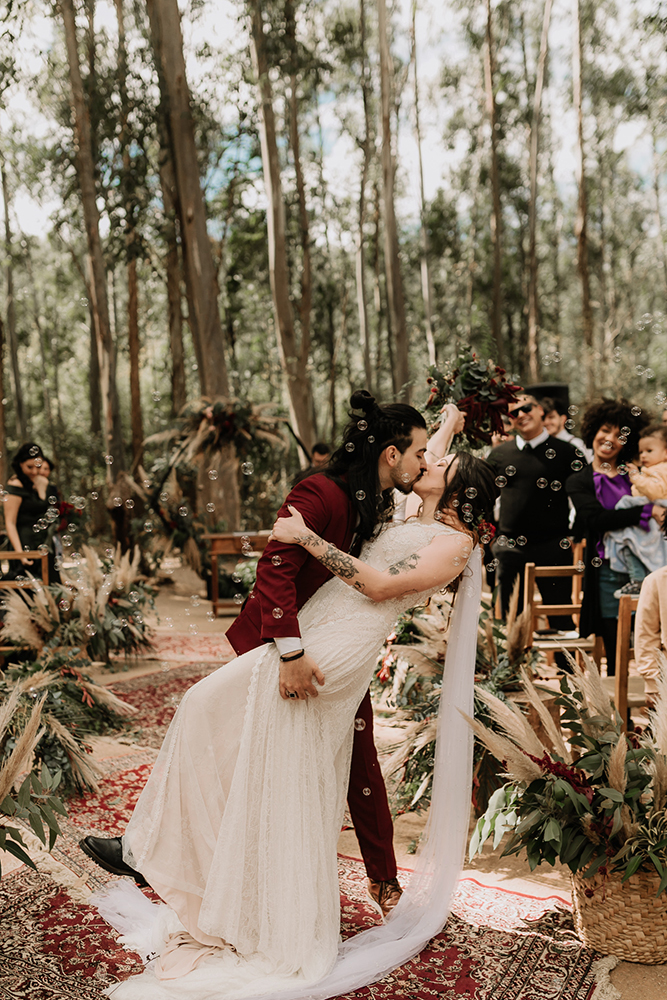 Jéssica e Natan | Um lindo casamento na floresta