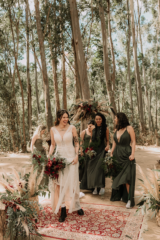 Jéssica e Natan | Um lindo casamento na floresta
