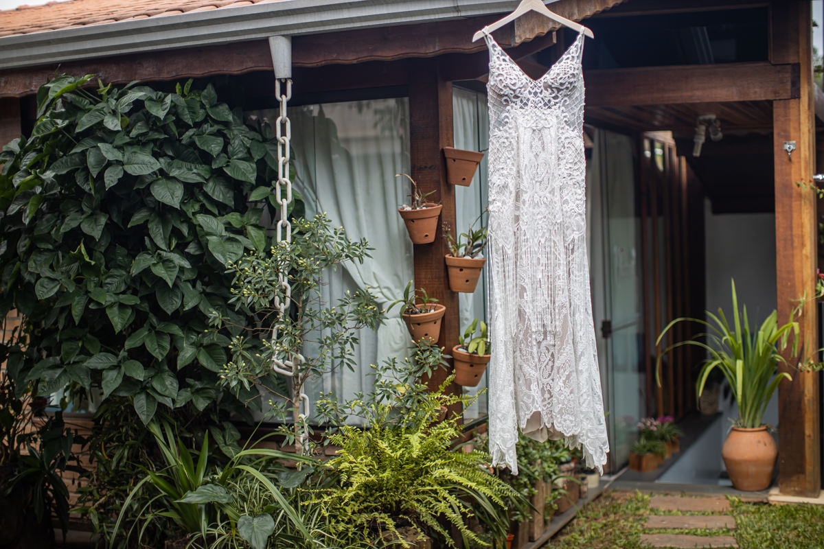 Fabiana e Odair | Casamento boho chic no Bosque Ravena Garden