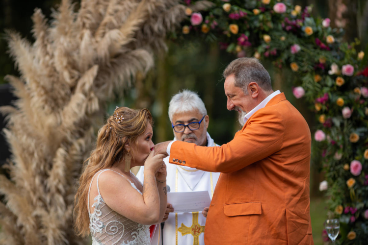 Fabiana e Odair | Casamento boho chic no Bosque Ravena Garden
