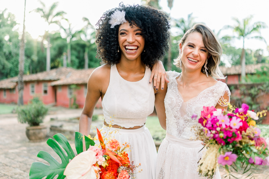 Amor Feminino | Duas noivas e todo amor do mundo Casamento Homoafetivo