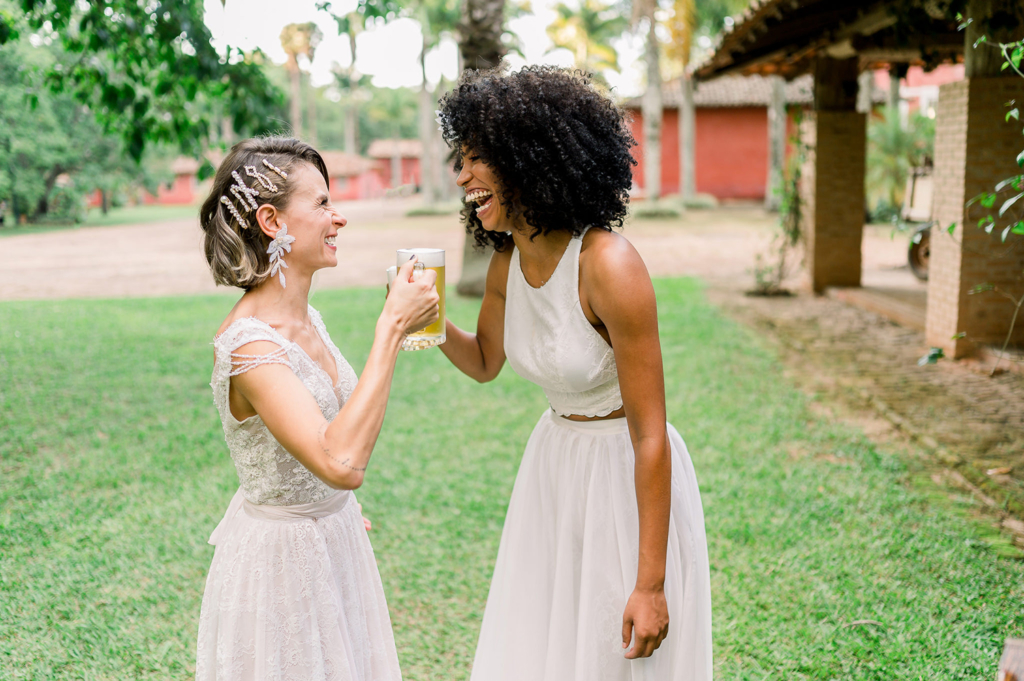 Amor Feminino | Duas noivas e todo amor do mundo Casamento Homoafetivo