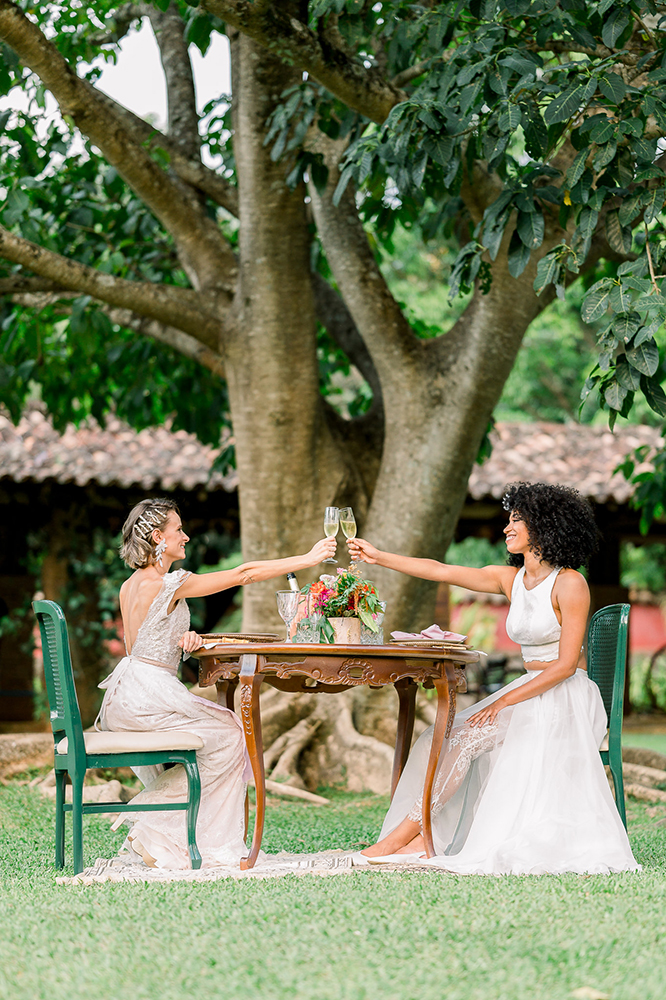 Amor Feminino | Duas noivas e todo amor do mundo Casamento Homoafetivo