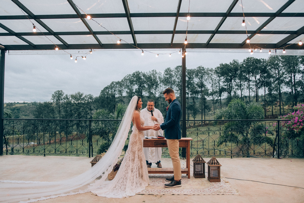 Jordana e Henrique | Mini wedding na Fazenda Embaúva