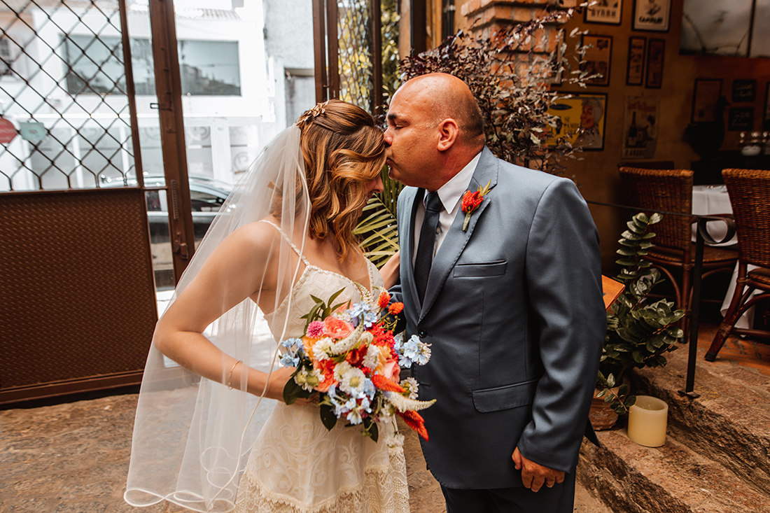 Juliana e Lucas | Um lindo mini wedding no restaurante Vicolo Nostro