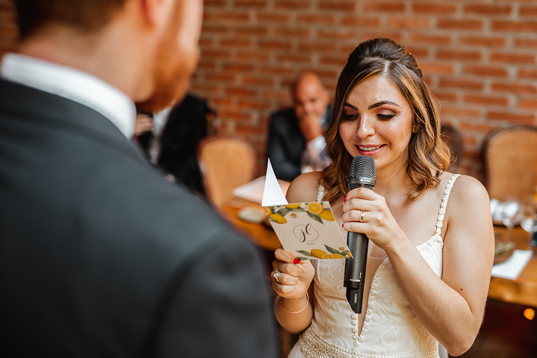 Juliana e Lucas | Um lindo mini wedding no restaurante Vicolo Nostro