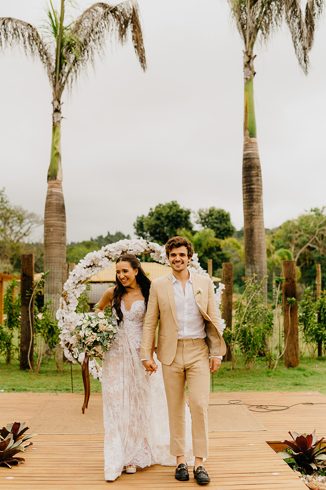 Luiza e Victor Azevedo | Bodas de algodão no Recanto Yeshua