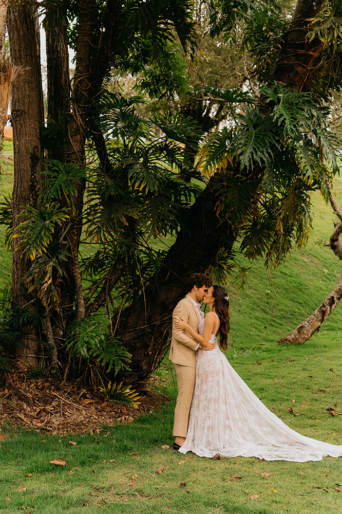 Luiza e Victor Azevedo | Bodas de algodão no Recanto Yeshua