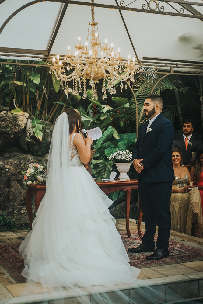 Julia e Victor | Fé e amor: casamento no Espaço Ravena Garden