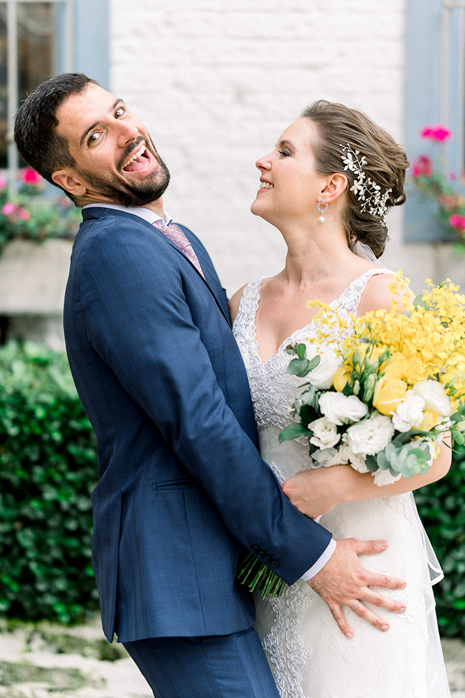 Aline e Ivan | Casamento intimista dos sonhos na Casinha Quintal