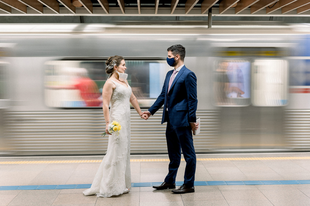 Aline e Ivan | Casamento intimista dos sonhos na Casinha Quintal