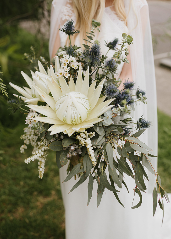 Inspire-se! | Buquê com protea, uma flor cheia de personalidade