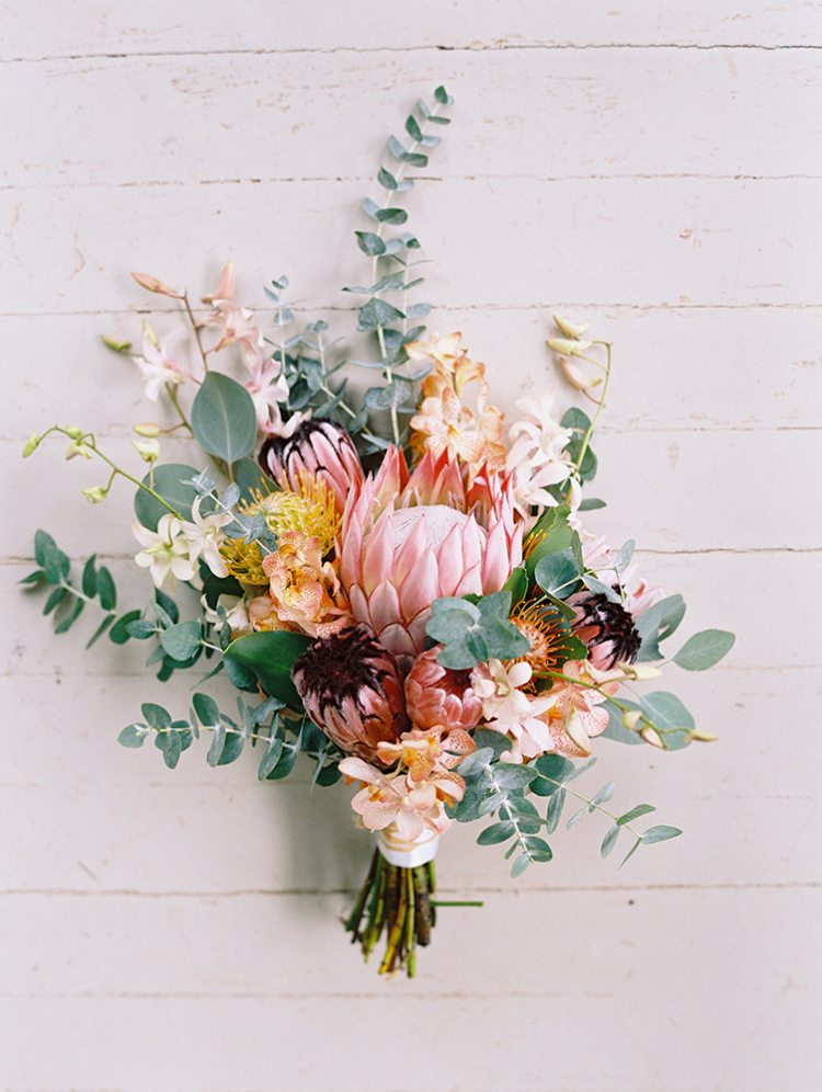 Inspire-se! | Buquê com protea, uma flor cheia de personalidade