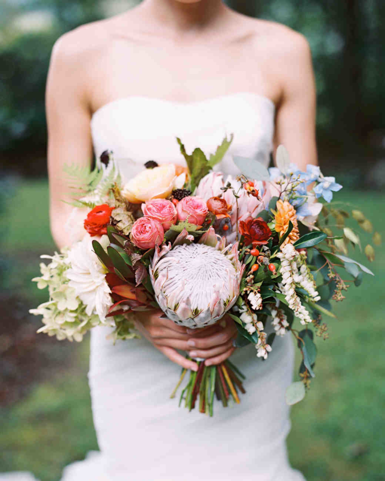 Inspire-se! | Buquê com protea, uma flor cheia de personalidade