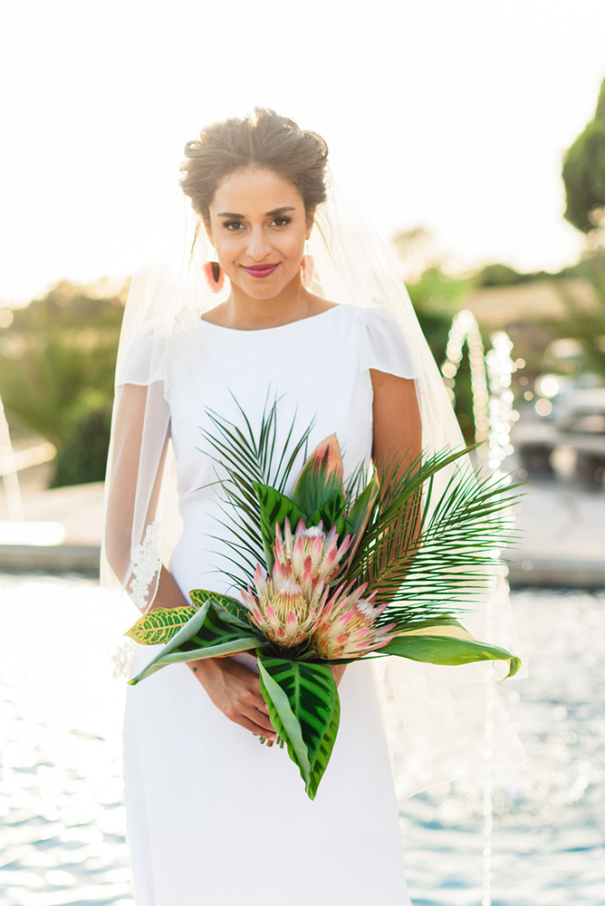 Inspire-se! | Buquê com protea, uma flor cheia de personalidade