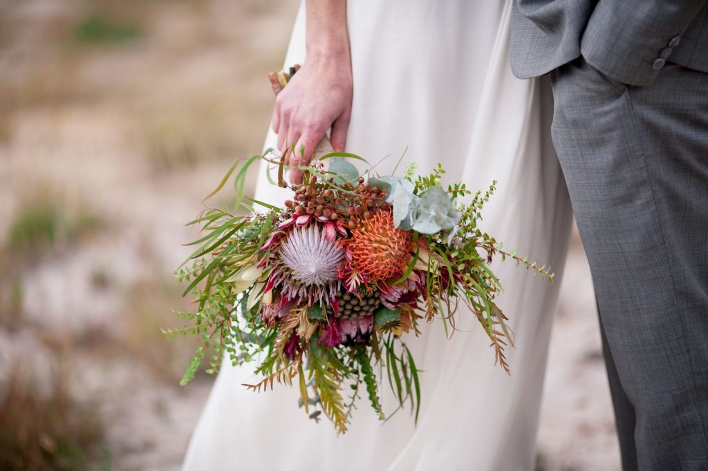 Inspire-se! | Buquê com protea, uma flor cheia de personalidade