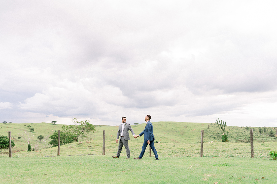 Eles - Casamento a dois na Fazenda Embauva