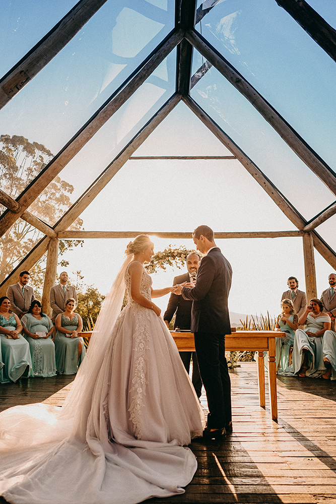 Giovana e Leandro | Casamento emocionante no Quinta da Cantareira - Beleza da noiva por Grazi Almeida