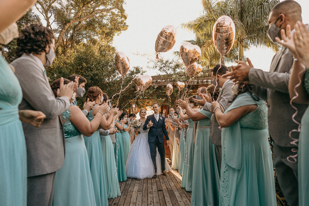 Giovana e Leandro | Casamento emocionante no Quinta da Cantareira - Beleza da noiva por Grazi Almeida