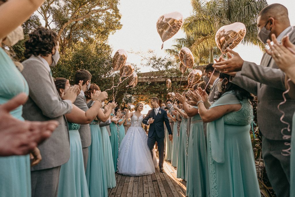 Giovana e Leandro | Casamento emocionante no Quinta da Cantareira - Beleza da noiva por Grazi Almeida