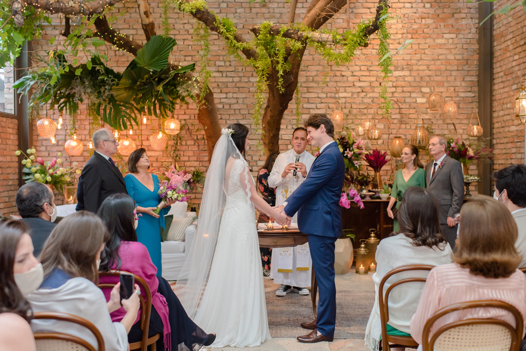 Carla e Gustavo | Casamento intimista na Casa Bovero