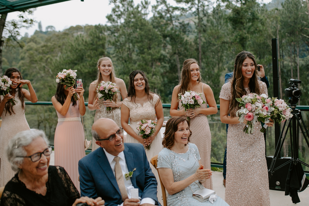 Kelly e João Henklain | Casamento romântico com tons de rosa