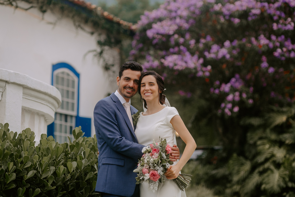 Kelly e João Henklain | Casamento romântico com tons de rosa