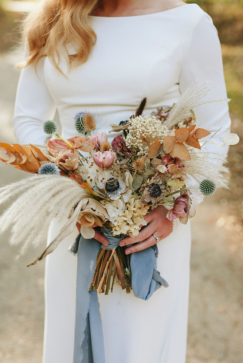 Flores secas na decoração do casamento: dicas + 66 ideias de como usar