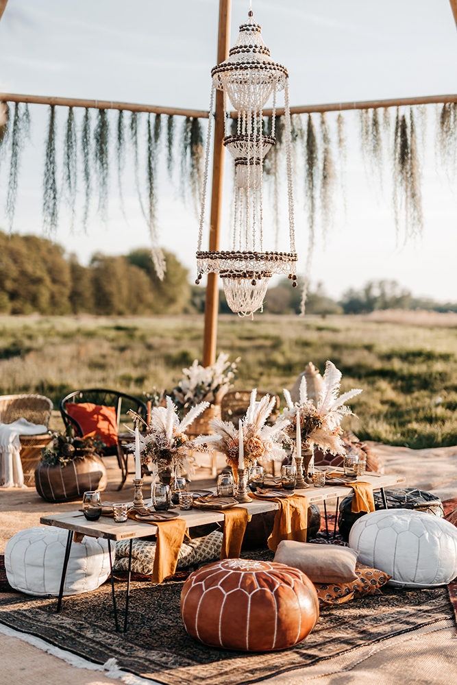 Flores secas na decoração do casamento: dicas + 71 ideias de como usar