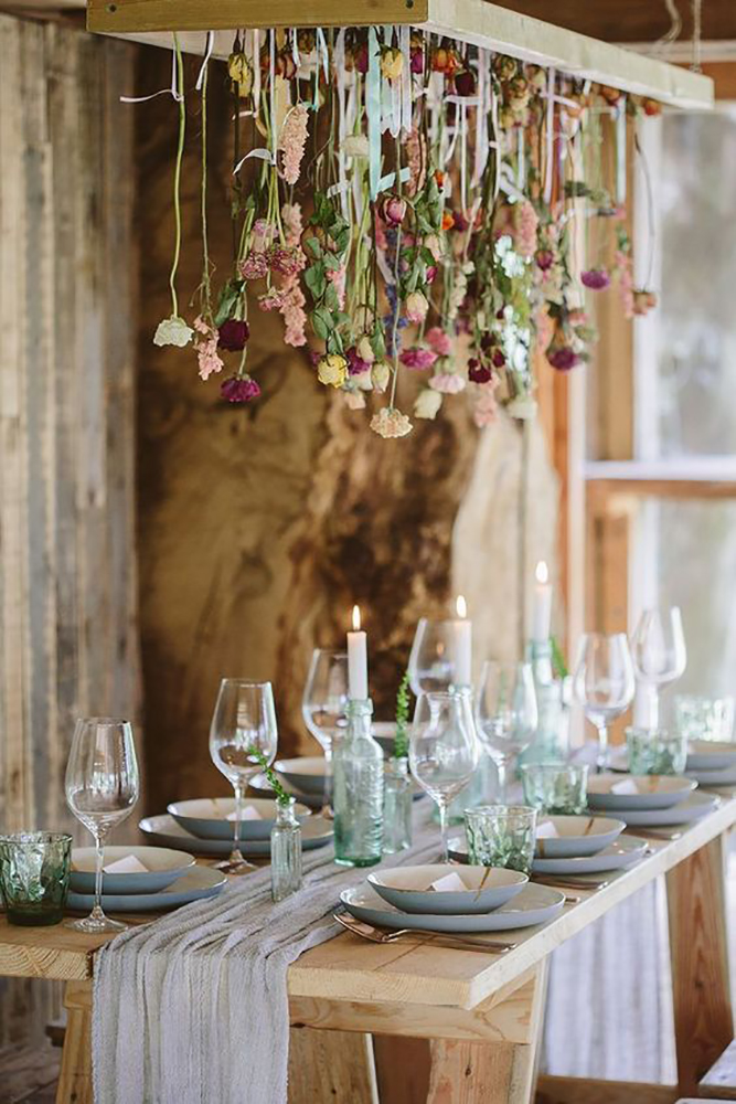 Flores secas na decoração do casamento: dicas + 71 ideias de como usar