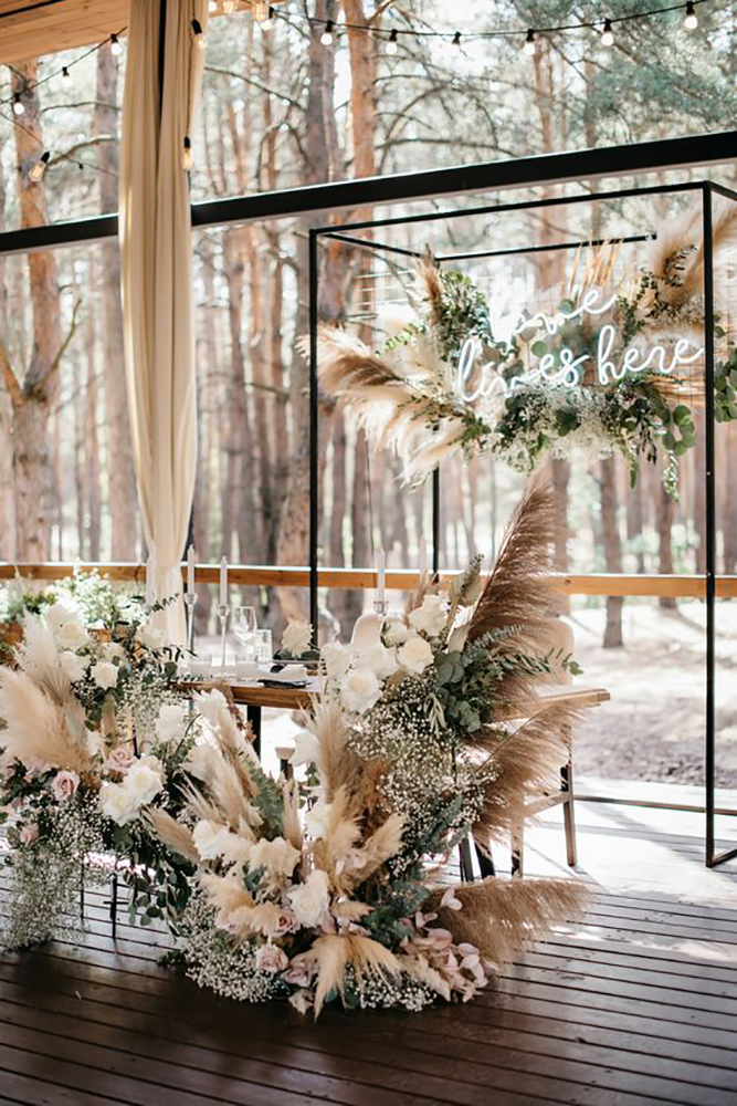 Flores secas na decoração do casamento: dicas + 71 ideias de como usar