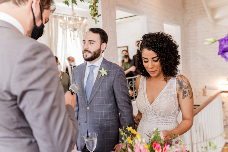 Isa e Rolando | Casamento delicado na Casinha Quintal