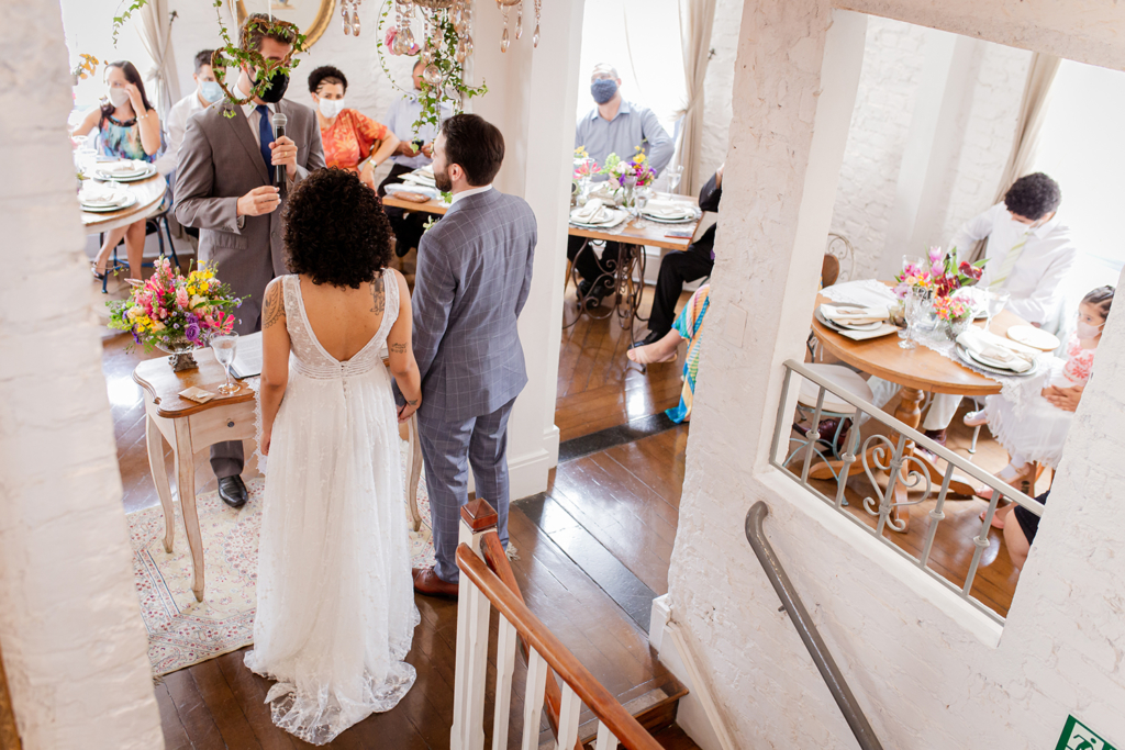 Isa e Rolando | Casamento delicado na Casinha Quintal