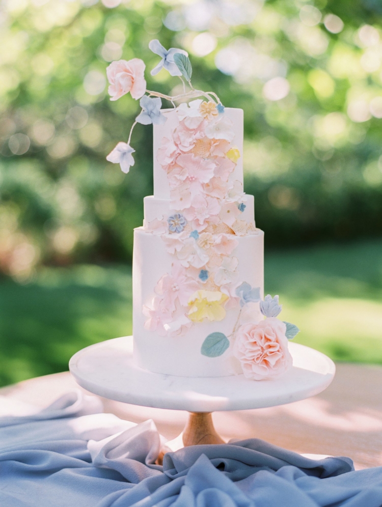 Tons pastel no casamento | Decoração tom pastel