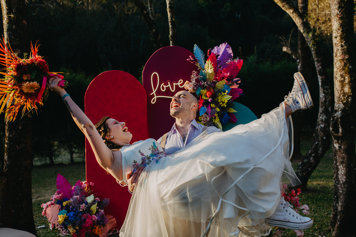 Cores e inspiração | O amor é colorido, por Ravena Garden