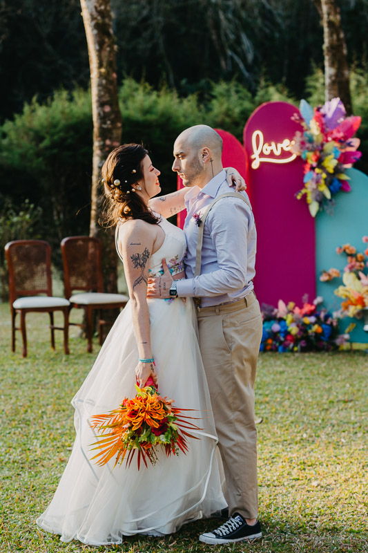 Cores e inspiração | O amor é colorido, por Ravena Garden