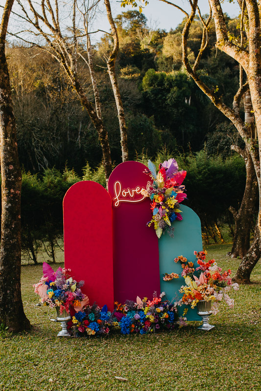 Cores e inspiração | O amor é colorido, por Ravena Garden