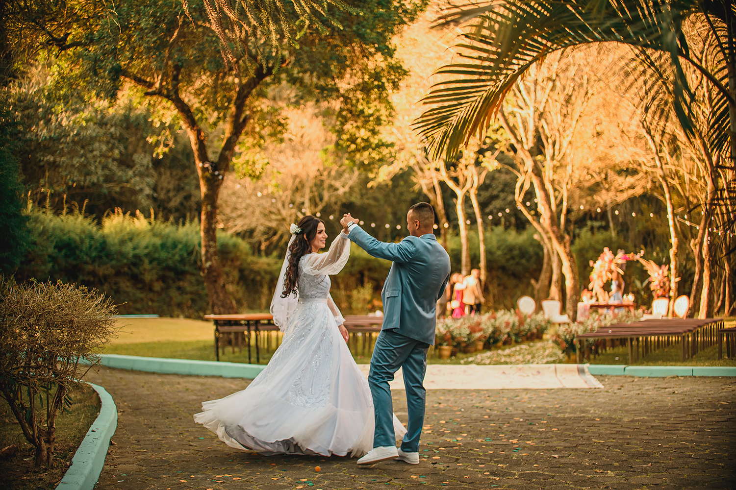 Caroline e Sergio | Casamento ao ar livre no Ravena Garden