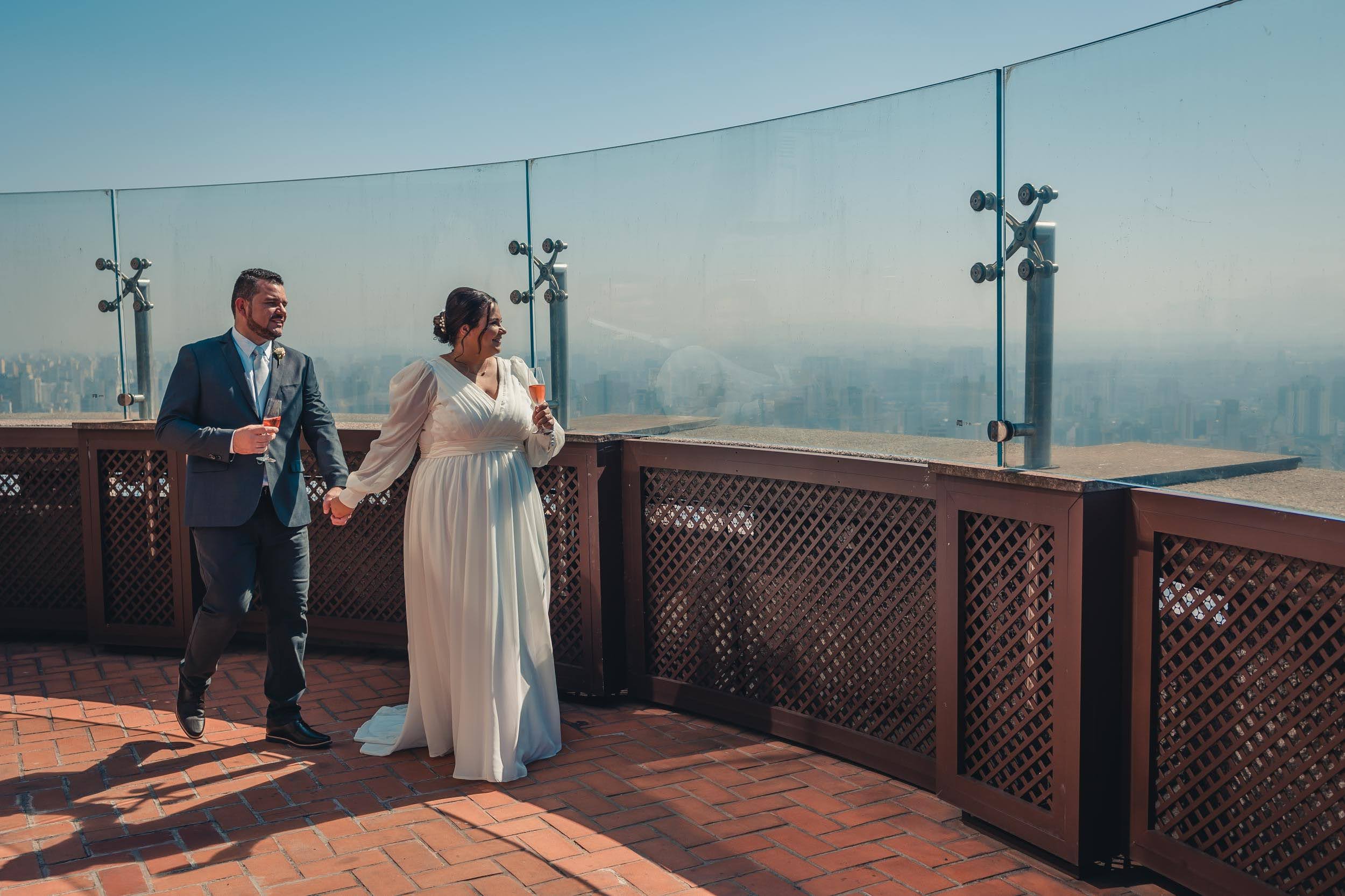 Luciana e Eduardo | Micro wedding no Terraço Itália: um dia leve e feliz