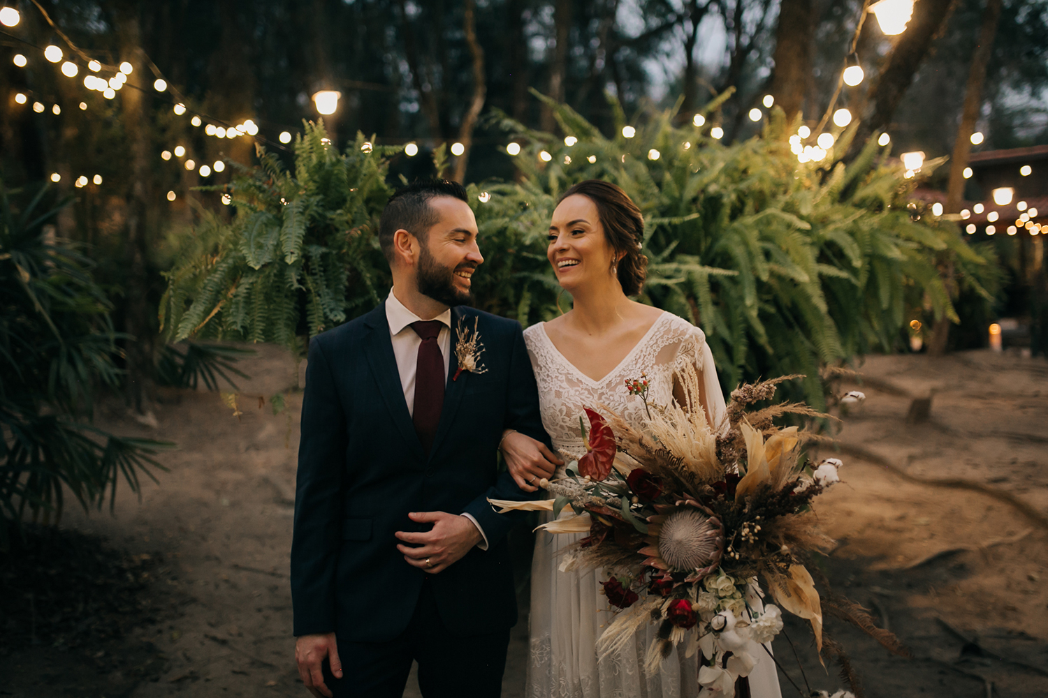 Ana Cláudia e Gustavo | Casamento boho com toque minimalista