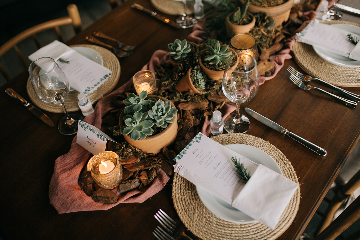 Ana Cláudia e Gustavo | Casamento boho com toque minimalista