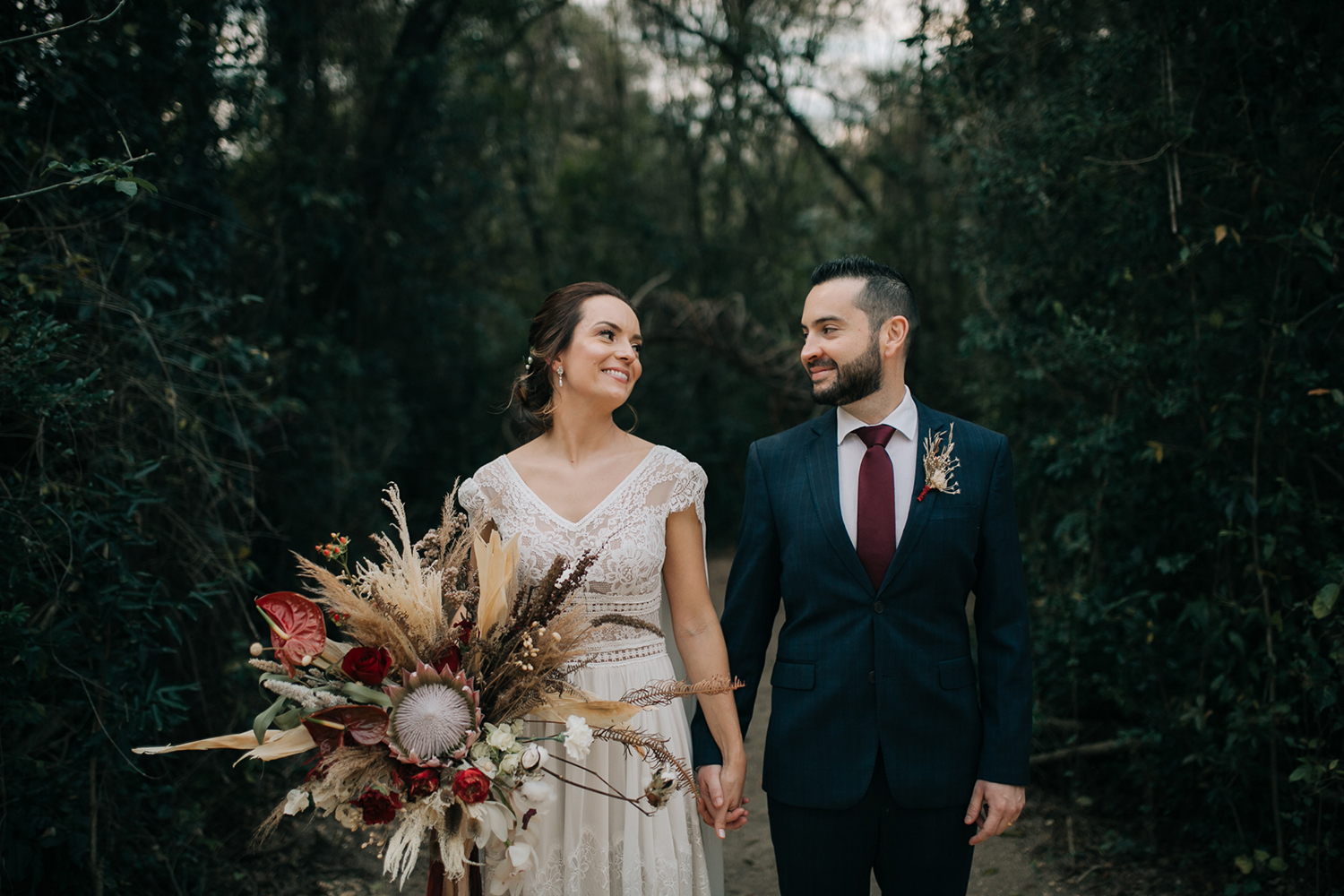 Ana Cláudia e Gustavo | Casamento boho com toque minimalista