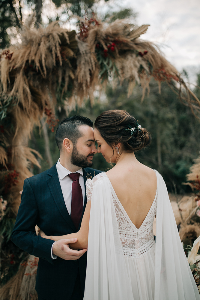 Ana Cláudia e Gustavo | Casamento boho com toque minimalista