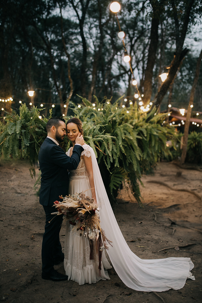 Ana Cláudia e Gustavo | Casamento boho com toque minimalista