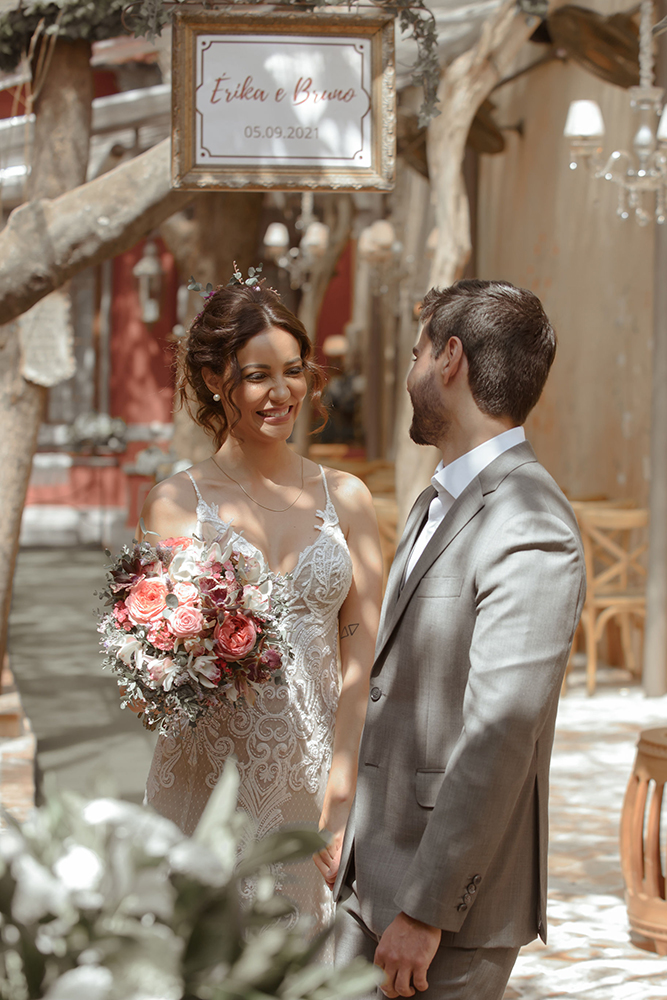 Érika e Bruno | Um lindo mini wedding no Espaço Quintal